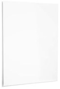 Biela magnetická tabuľa AIR, bez rámika, 990x1190 mm