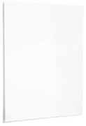 Biela magnetická tabuľa AIR, bez rámika, 990x1190 mm