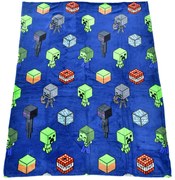 Carbotex Detská deka Minecraft Mob Monster, 130 x 170 cm