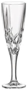 Crystal Bohemia Poháre na sekt BRIXTON 180 ml, 6 ks