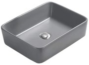Mexen Catia umývadlo na dosku 48 x 37 cm, šedá bledomatná - 21314861