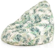 Sedací vak DROP XXL botanic