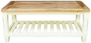 furniture-nabytek.cz - Rustikálny konferenčný stolík z mangového dreva 110x45x60