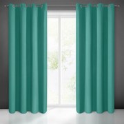 ZATEMŇOVACÍ ZÁVES NA KRÚŽKOCH BLACKOUT 135X250 CM MENTOLOVÁ