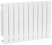 Hliníkový radiátor ADR 500 biely 10 článkov / 1095,5 W