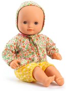 Baby Pomea - bábika Flora so štýlovým oblečkom Petit Pan