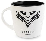 Hrnček Diablo Chairs bielo-čierna