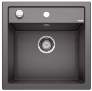 Blanco Dalago 5, silgranitový drez 515x510x190 mm, 1-komorový, sivá skala, BLA-518848