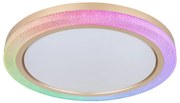 Globo 41372-24 - LED RGBW Stmievateľné stropné svietidlo BOLLY LED/20W/230V + DO