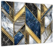 Obraz umelecké abstrakcie (70x50 cm)