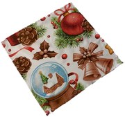 INTERMEDIC SK Vianočný obrus Svieca 40x40 cm