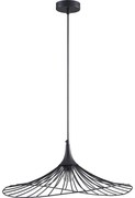 Luster na lanku ARIELLE 1xE27/20W/230V pr. 50 cm čierna