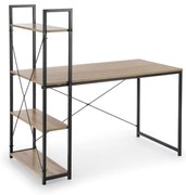 Písací stôl SERENOR čierna/dub sonoma