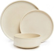 12-dielna súprava béžovej kameniny Bonami selection Malia