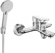 Mexen Milo R40 vaňová batéria so sprchovacím setom, chrómová - 7133R40-00