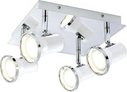 Rabalux 5500 - LED Kúpeľňové podhľadové svietidlo STEVE 4xGU10/4,5W/230V IP44