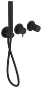 Sapho Sapho, ULTRATAP podom. sprch. batéria, ručná sprcha, 2 výstupy, čierná mat, UT045TB