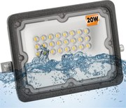 BERGE LED reflektor 20W - vodeodolný - neutrálna biela