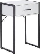 XXXLutz NOČNÝ STOLÍK, čierna, biela, 41/60/30 cm Livetastic - Online Only spálne - 007968014511