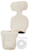 Podložka do kočíka s vetraním Flo Beige