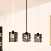 Eglo 900738 - Luster na lanku SEGOVIA 3xE27/40W/230V