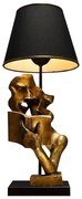 Stolná lampa LECTURE 1xE27/40W/230V čierna/zlatá