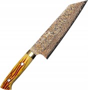 Takeshi Saji Obb Bla Ručne kovaný VG-10 Color Japonský nôž šéfa Bunka 17 cm