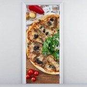 Fototapeta na dvere - Pizza (95x205cm)