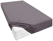 Biberna Napínacia plachta (tmavosivá, 90 – 100 x 200 – 220 cm) (100251944)