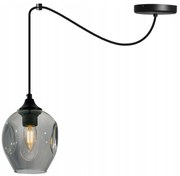 Závesné svietidlo Praga Spider, 1x sklenené tienidlo (výber z 3 farieb)