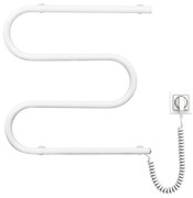 Aqualine Aqualine, VIPE elektrický sušiak uterákov, 500x500mm, 59W, biela, SU155