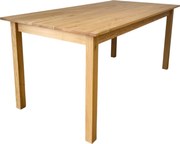 Pevný kuchynský stôl z masívu EV pre 6 až 8 osôb 170x100 cm