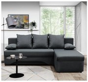 Unive. rozkladacia rohová sedacia súprava s úložným priestorom v tvare L ALMEIDA antracit