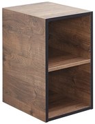 Hnedá nízka kúpeľňová skrinka v dekore duba 30x51 cm Set 374 - Pelipal