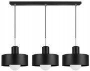 Závesné svietidlo Barcelona, 3x kovové tienidlo (výber z 2 farieb), ch