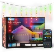 Govee - LED RGBIC Vonkajšia reťaz Smart cencúle 10m Wi-Fi Matter IP65