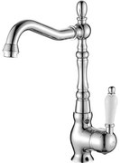 Laveo Evora, vysoká drezová batéria h-304, chrómová-biela, LAV-BAE_065D