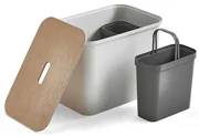 Odpadkový kôš na triedenie odpadu SmartStore™, 76 L, biely
