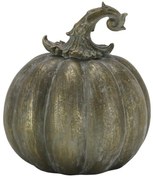 Mosadzná antik dekorácia tekvice Millani L - Ø 17*20 cm