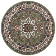 Koberec Hanse Home Mirkan Parun Täbriz zelený kruh