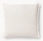 Ľanový poťah na vankúš so strapcami Luana