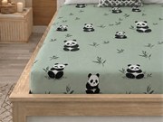 Plachta z mikrovlákna PANDA RELAX mentolová 90x200 cm