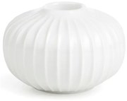 Biely porcelánový svietnik Kähler Design Hammershoi, ⌀ 8 cm
