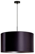 Duolla - Luster na lanku CANNES 1xE27/15W/230V pr. 45 cm čierna/strieborná