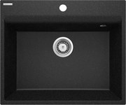 Deante Corio, 1-komorový granitový drez 600x500x216 mm, grafitová, DEA-ZRC_210A