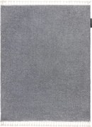 Kusový koberec Berber 9000 light grey, 80x150, šedá, obývacia izba, Dywany Łuszczów