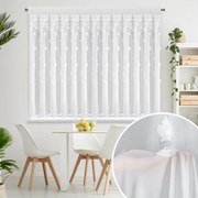 ZÁCLONA NA PÁSKE DIANA3 350X160 CM BIELA