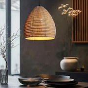 Ratanové závesné svietidlo LF11 prírodné