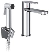 Ravak X070450 - Umývadlová batéria s bidetovou sprchou CHROME lesklý chróm