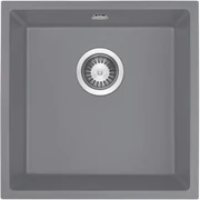 Deante Corda, 1-komorový drez 440x440x200mm, šedá metalíza, DEA-ZQA_S10A
